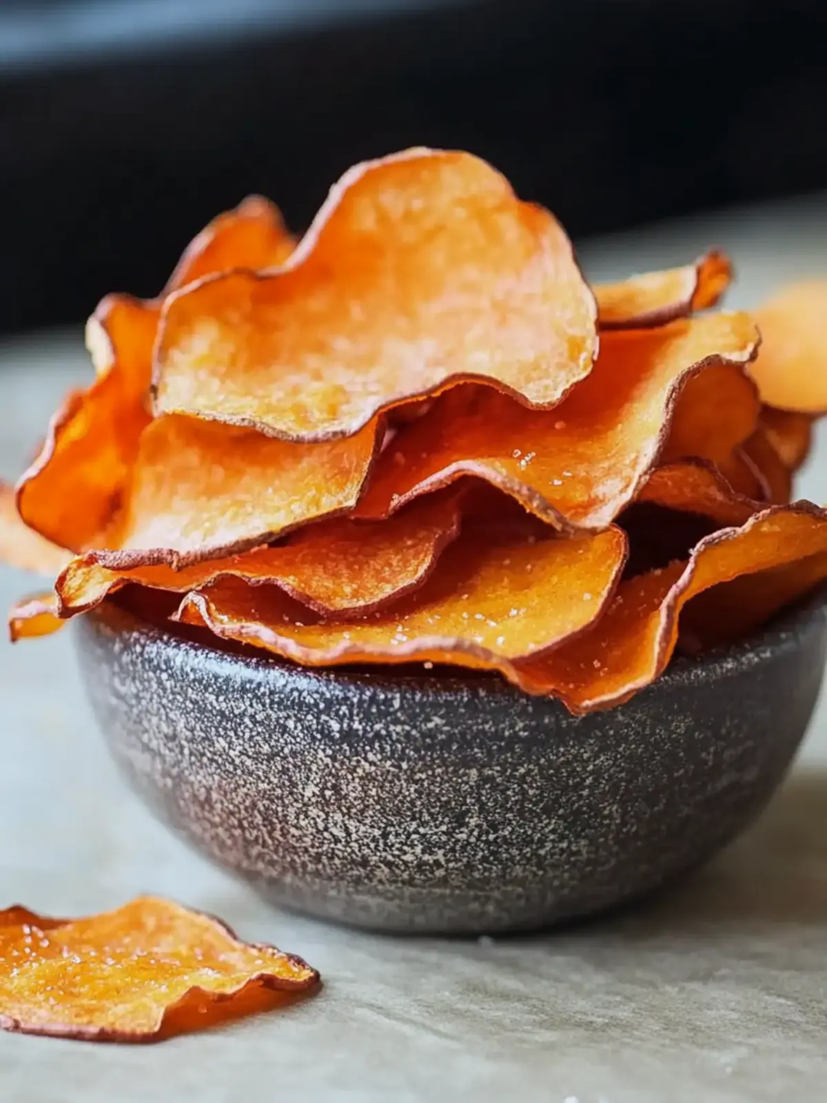 Crispy Homemade Sweet Potato Chips for Snack Lovers 4 Homemade sweet potato chips