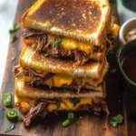 Juicy Brisket Grilled Cheese