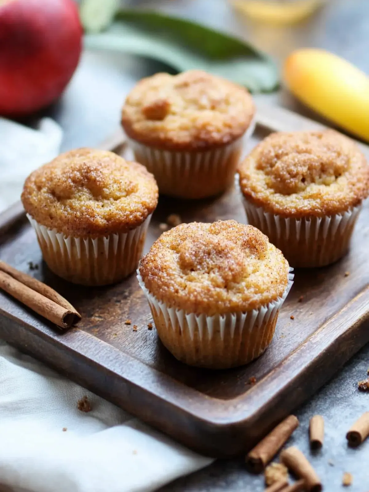 Spiced Apple Cider Muffins