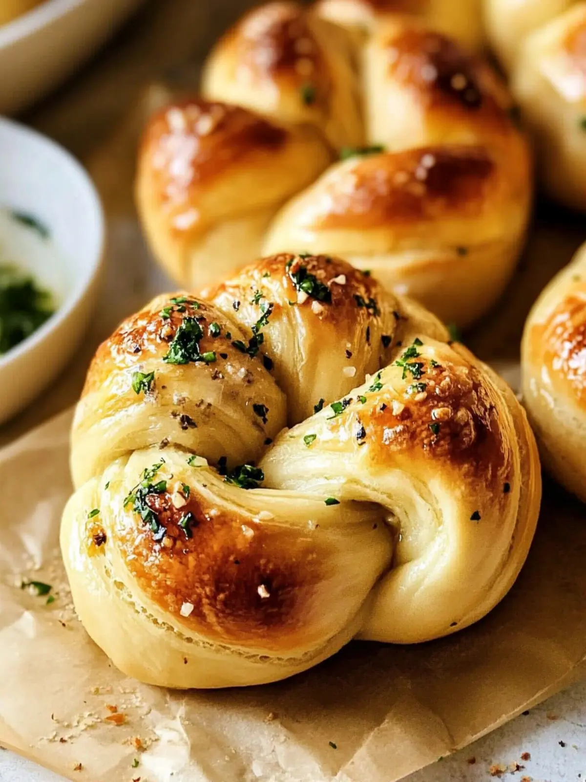 Father's Day Homemade Garlic Knots Recipe