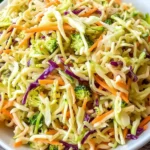 Simple Ramen Noodle Broccoli Slaw Salad