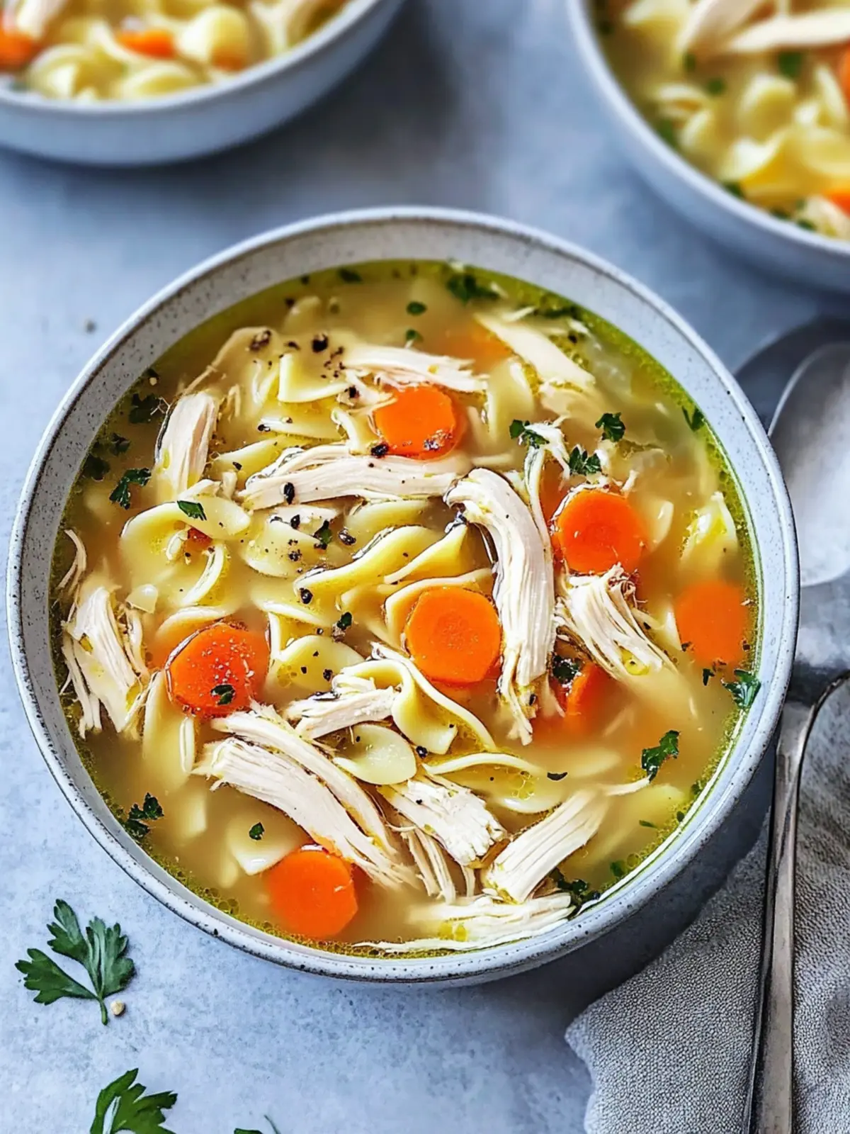 Instant Pot Chicken Noodle Soup