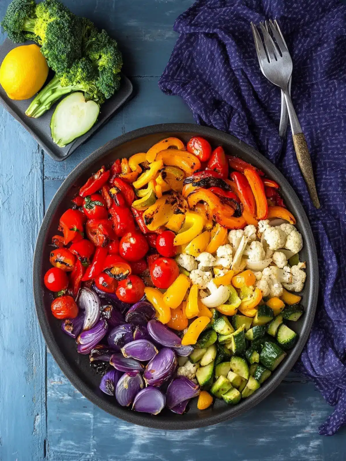 Pride Month Roasted Rainbow Vegetables for a Colorful Feast 4 Pride Month Roasted Rainbow Vegetables