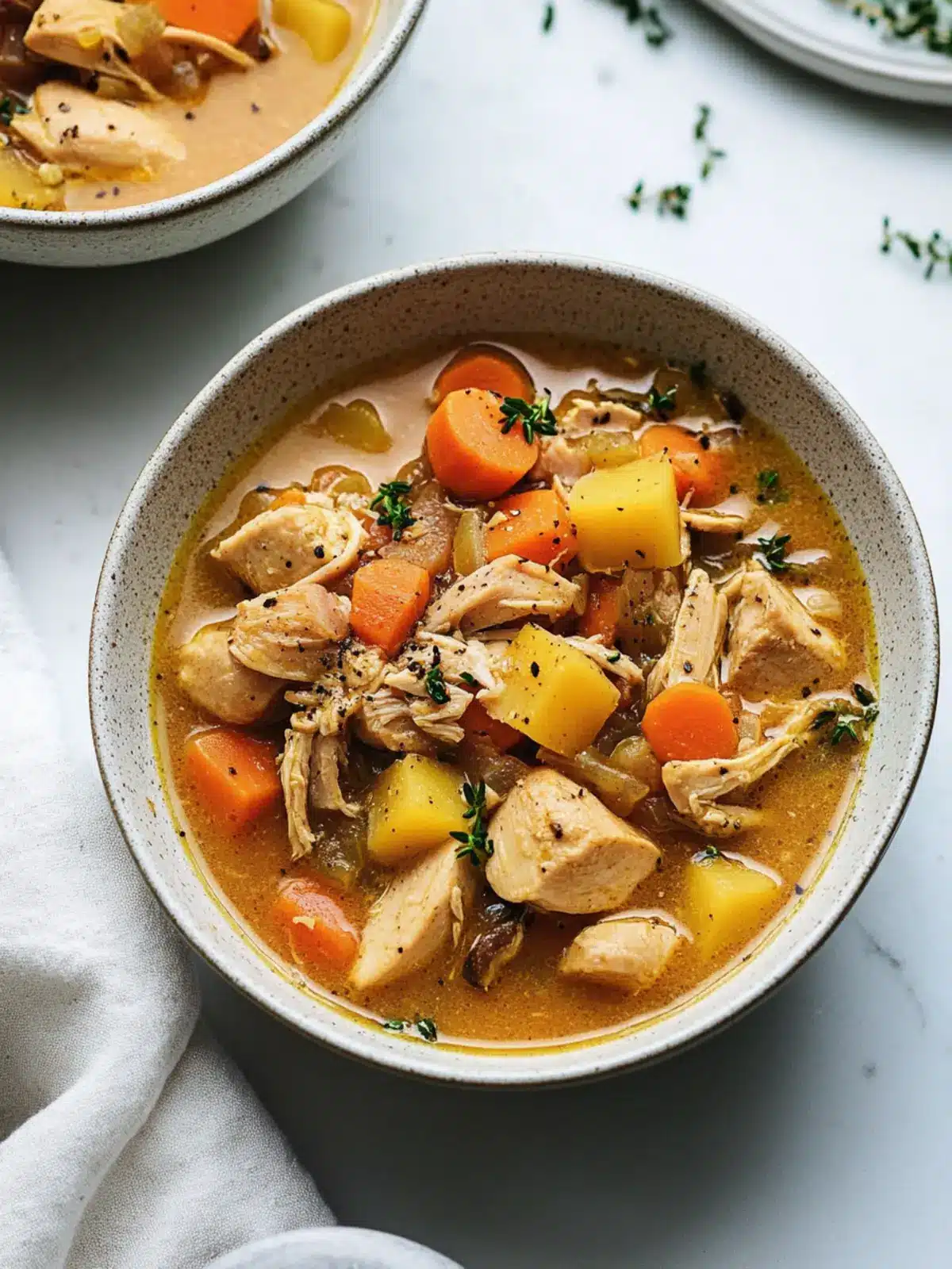 Cozy Leftover Turkey Stew