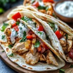 Chicken Shawarma with Creamy Garlic Sauce