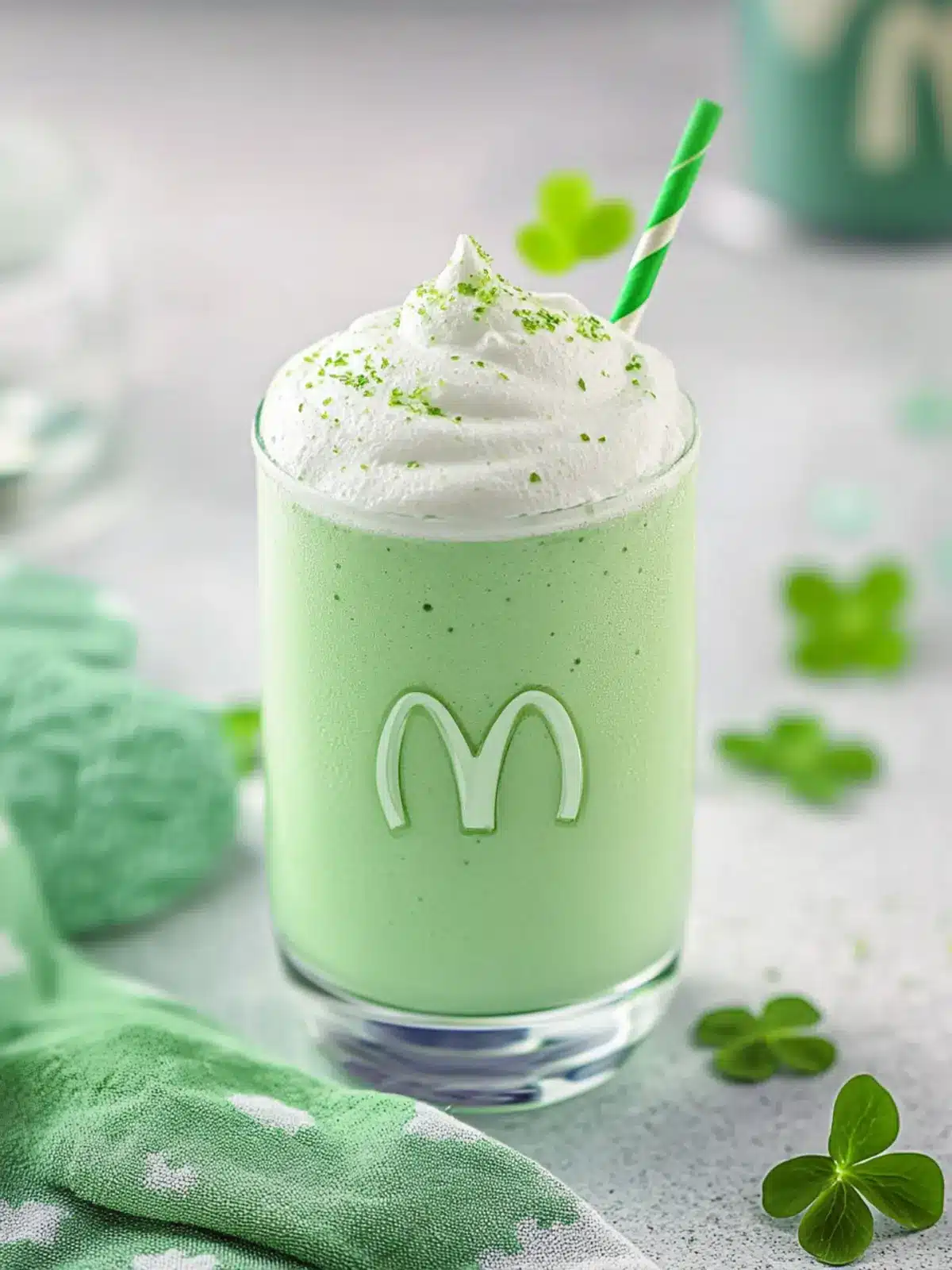Perfect McDonald’s Shamrock Shake Recipe for Minty Bliss 4 mcDonald’s Shamrock Shake Recipe