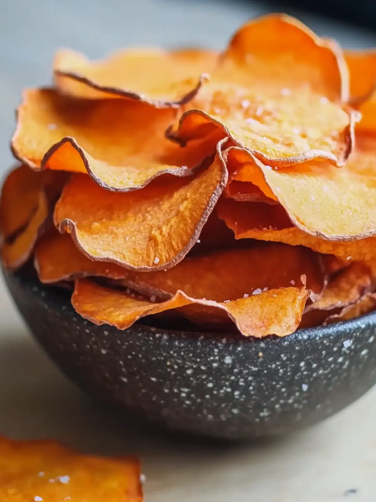 Crispy Homemade Sweet Potato Chips for Snack Lovers 2 Homemade sweet potato chips