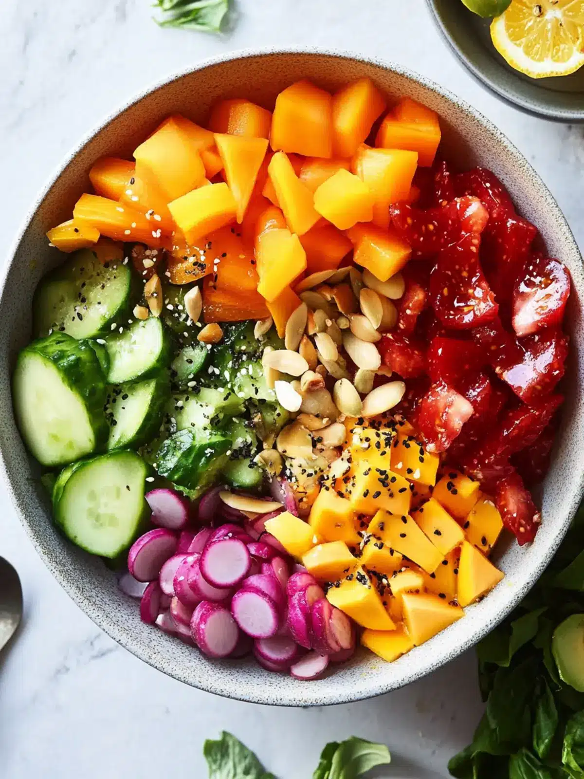 Pride Month Vibrant Rainbow Bowl: A Delicious Celebration! 2 Pride Month Vibrant Rainbow Bowl