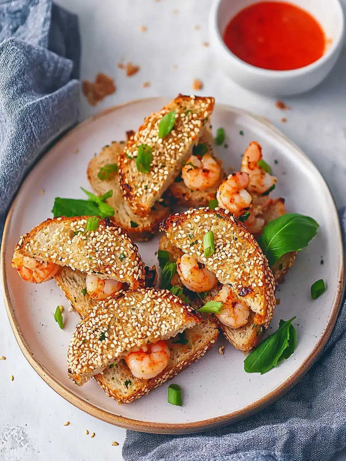 Sesame Prawn Toast