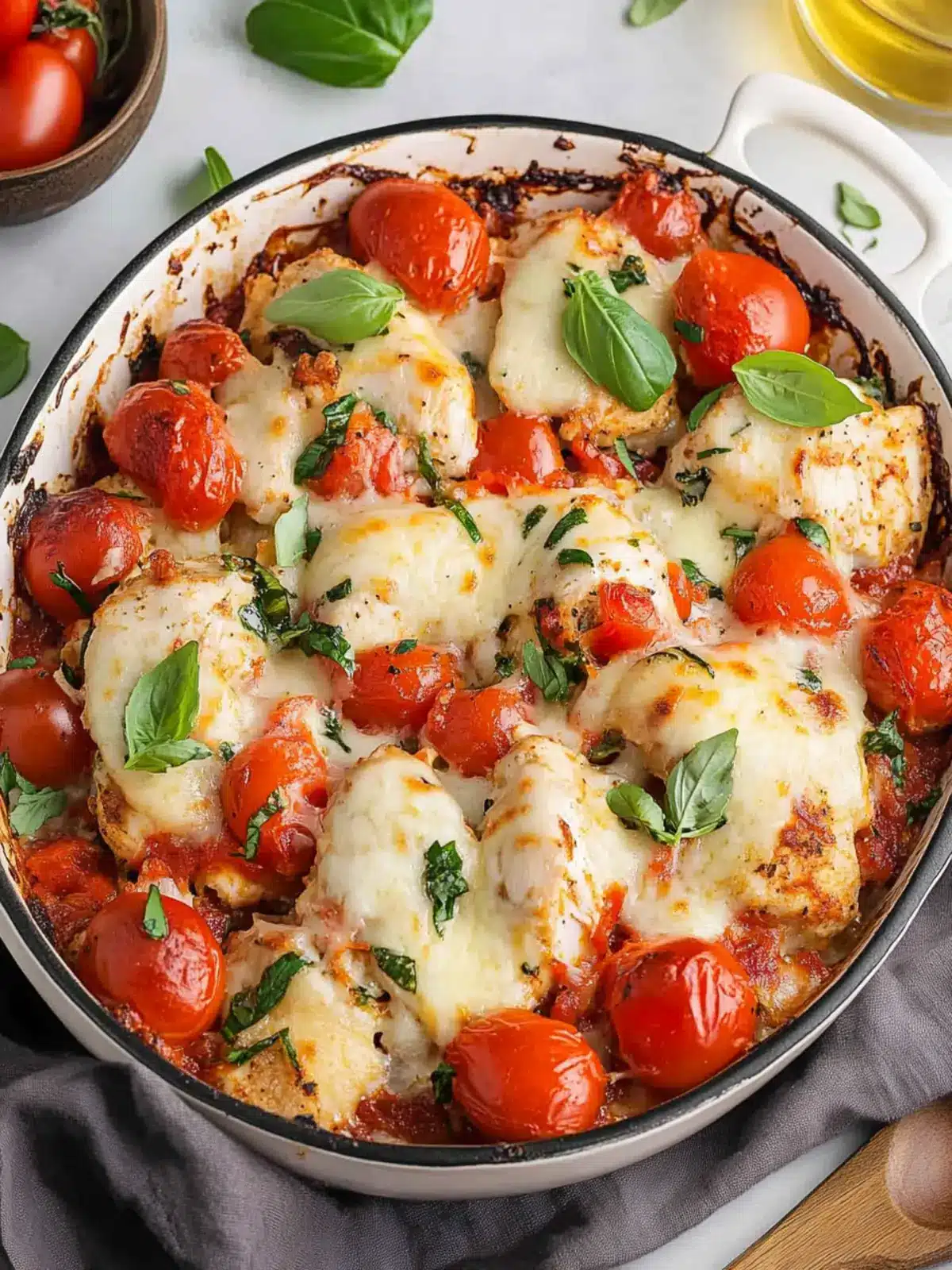 Bruschetta Chicken Bake: A Flavorful Twist on Comfort Food 2 Bruschetta Chicken Bake