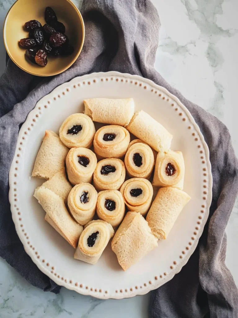 Eid al-adha Date Roll Cookies