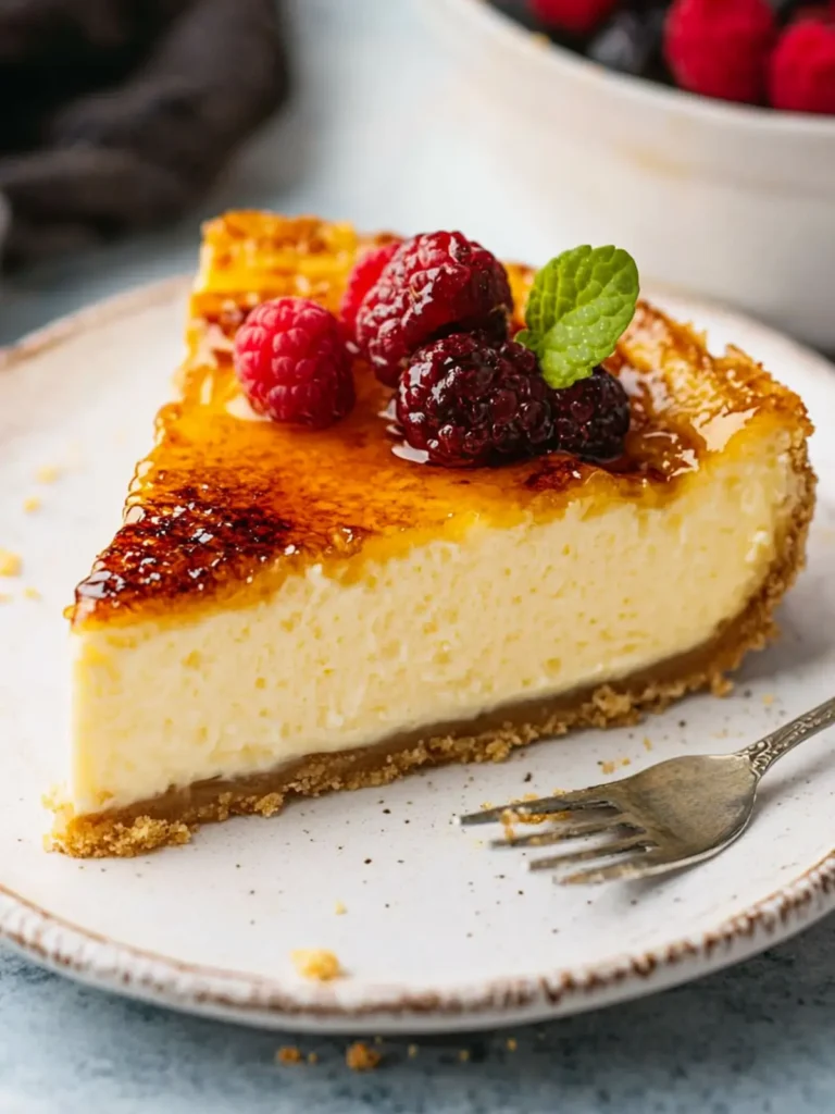 Creme Brulee Cheesecake