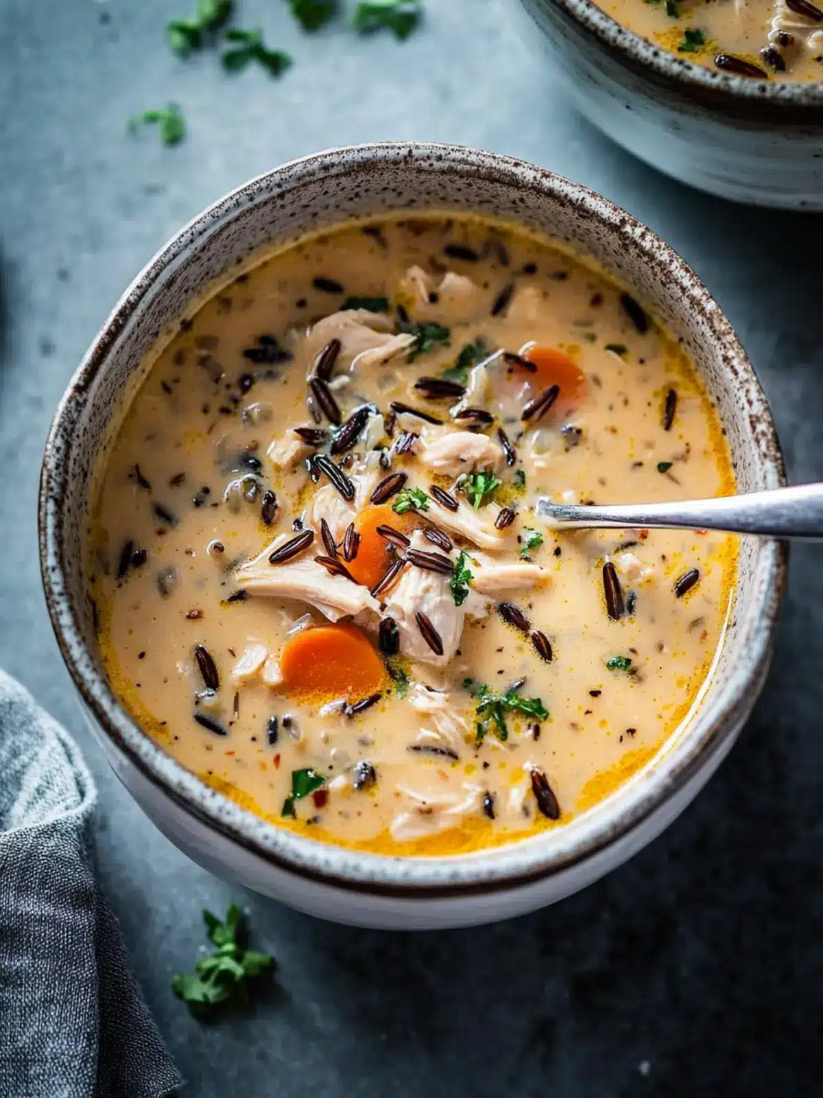 Creamy Chicken and Wild Rice Soup