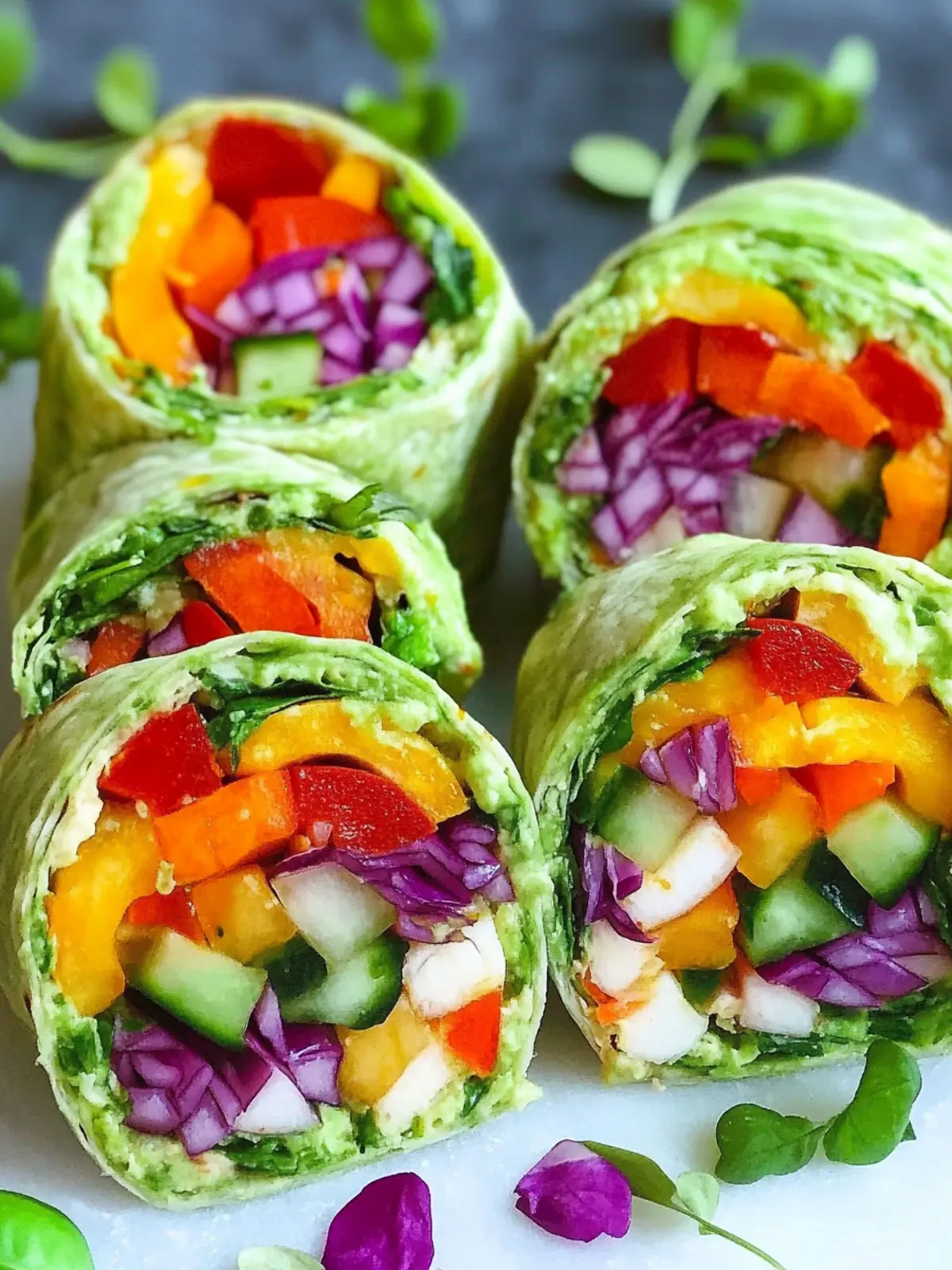 Father's Day Delight: Fresh Spinach Tortilla Wraps Recipe 2 Father's Day