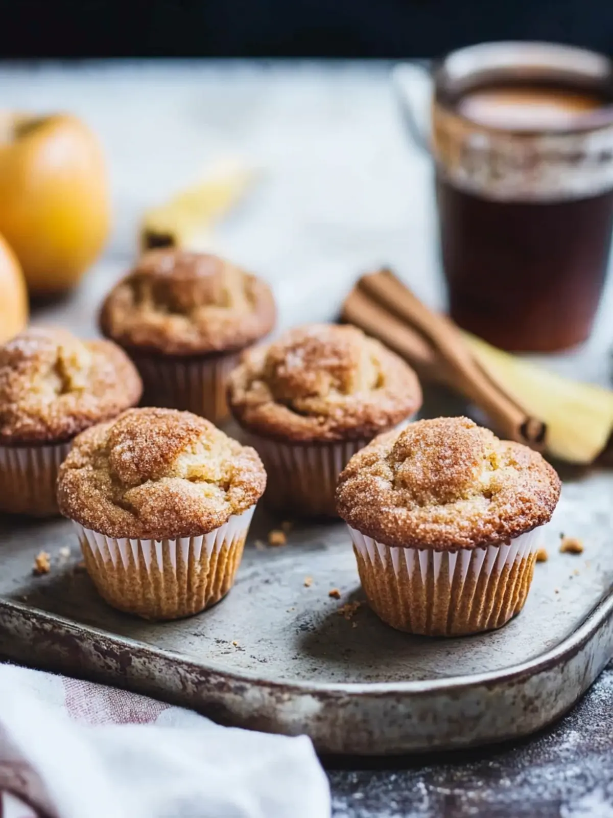 Spiced Apple Cider Muffins