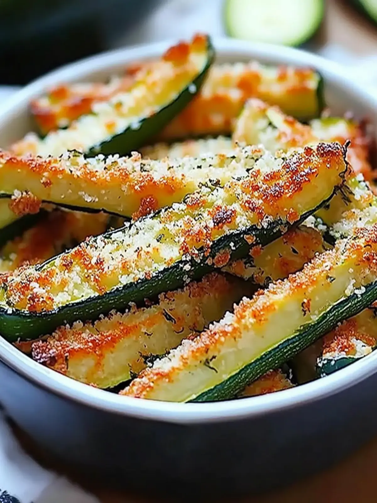 Parmesan Zucchini Fries