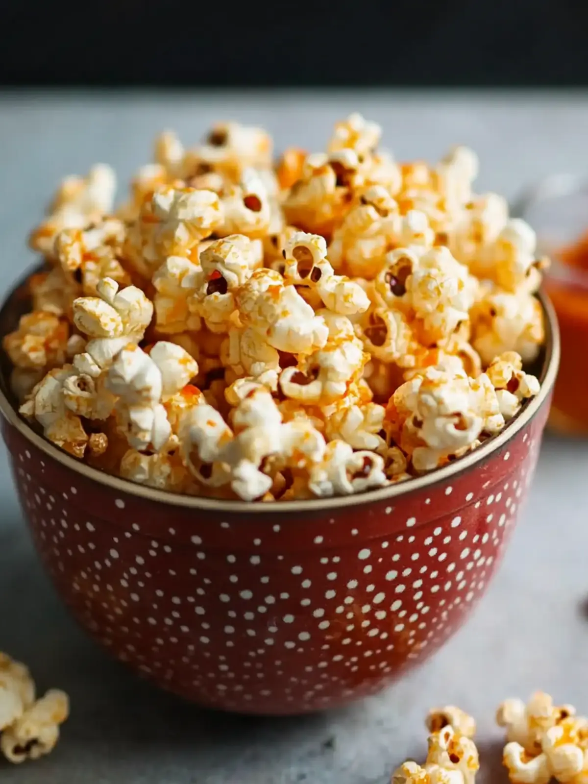 Spicy Sriracha Popcorn: Your New Favorite Movie Snack 2 Spicy sriracha popcorn