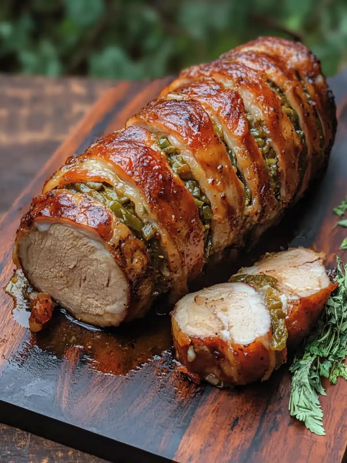 Father's Day Green Chile Stuffed Pork Loin Fatty Surprise! 4 Father's Day Green Chile Stuffed Pork Loin Fatty