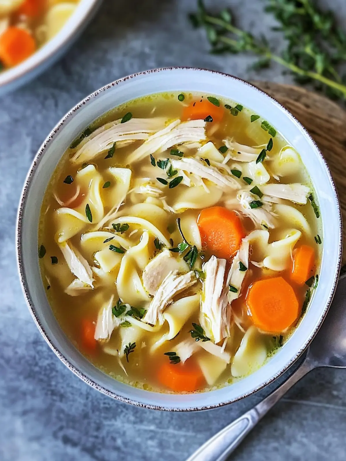 Instant Pot Chicken Noodle Soup