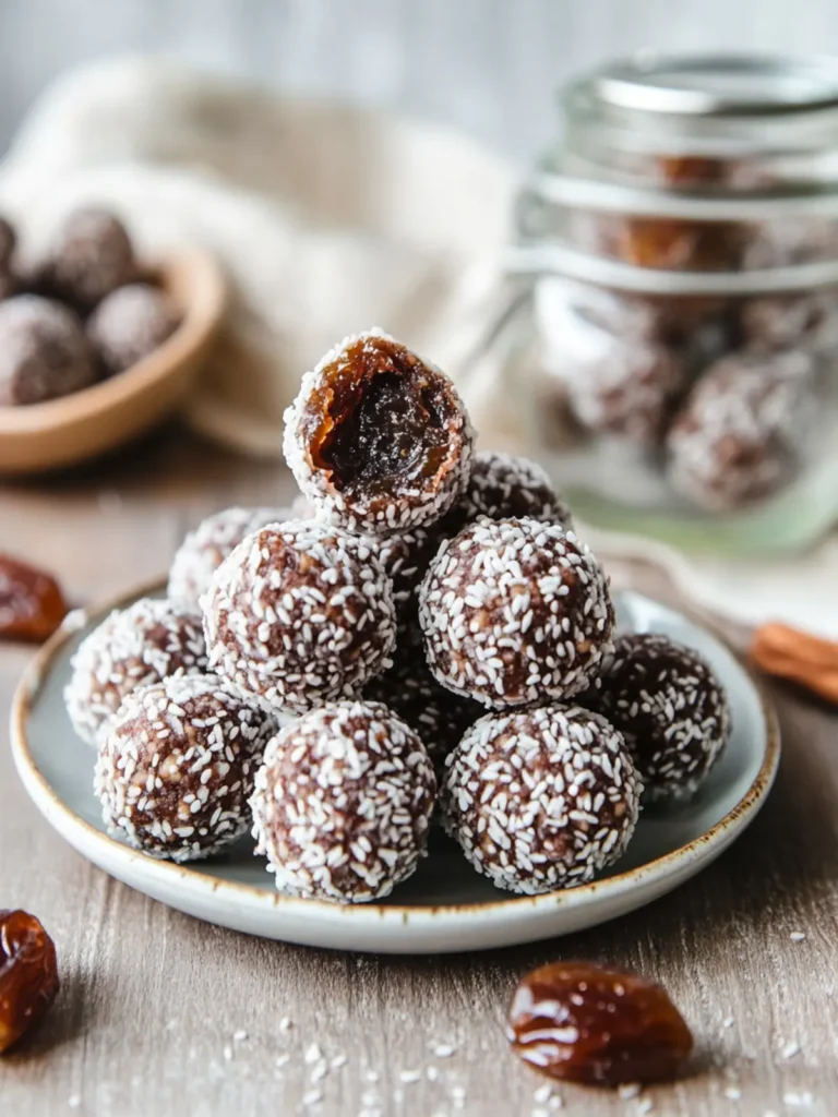 Easy Date Protein Balls