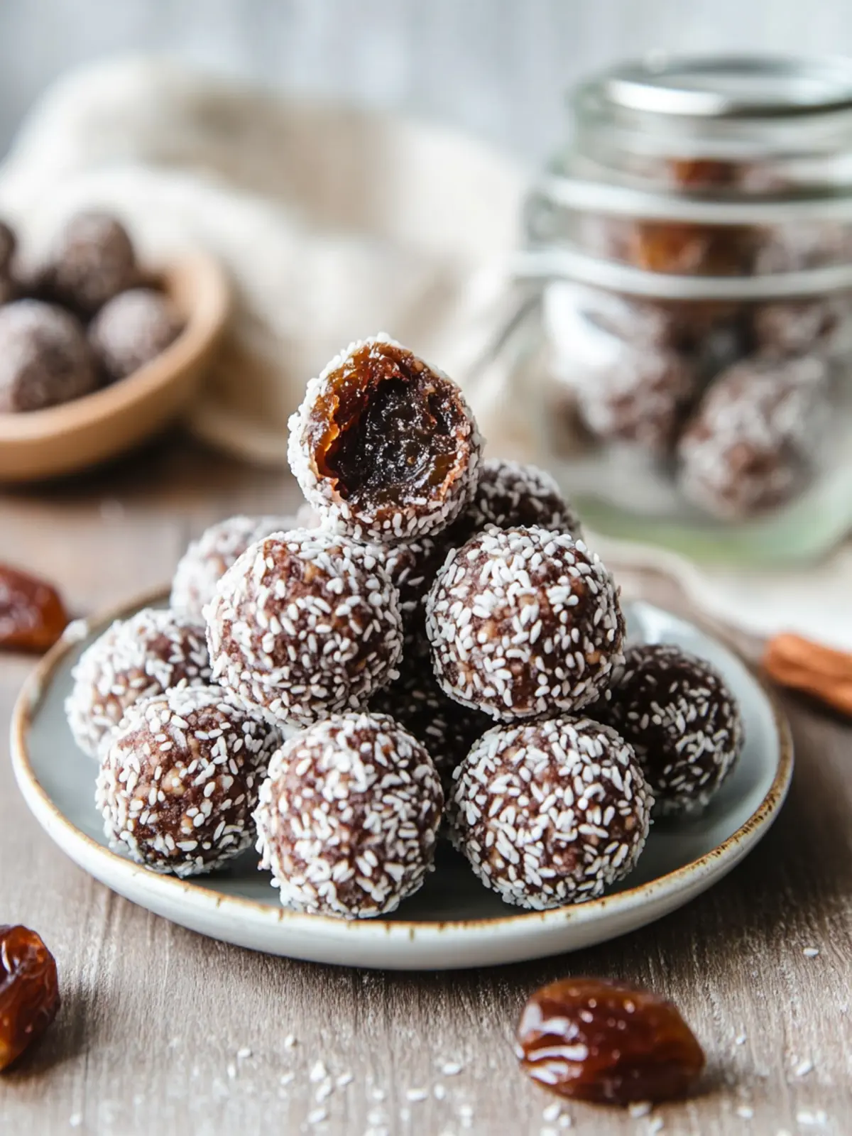 Easy Date Protein Balls