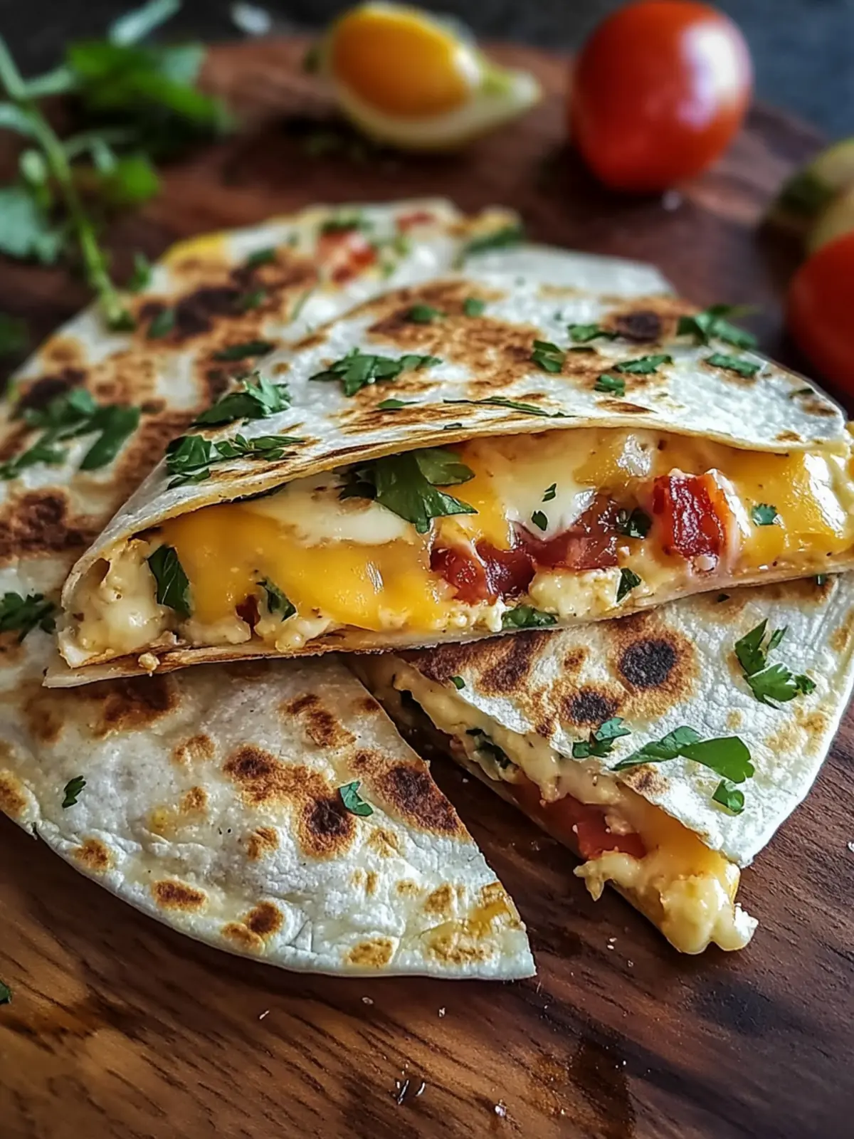 Cheese Breakfast Quesadilla