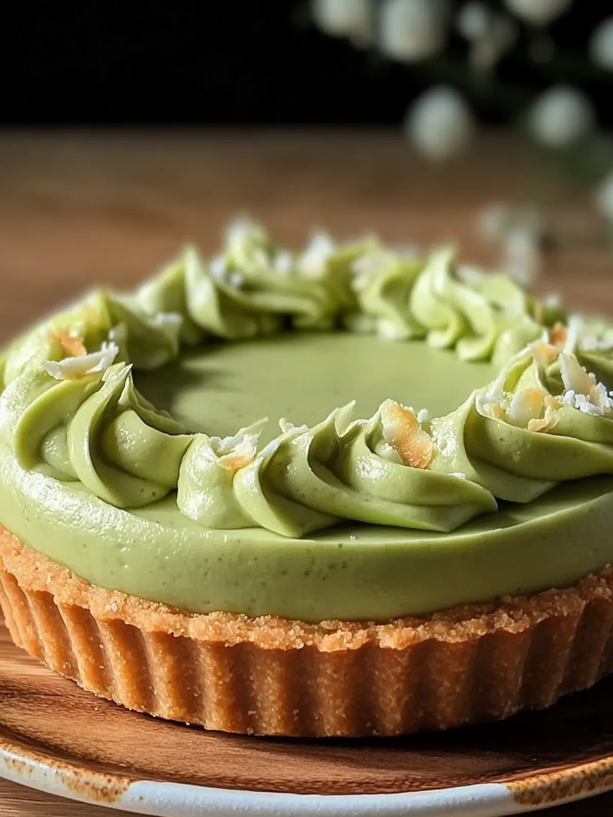 Eid al-Adha Easy No-Bake Matcha Coconut Cream Tart Delight 5 Eid al-Adha Easy No-Bake Matcha Coconut Cream Tart Recipe