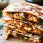 Father's Day 15-Minute Easy Chicken Quesadilla Recipe (Cheesy!)