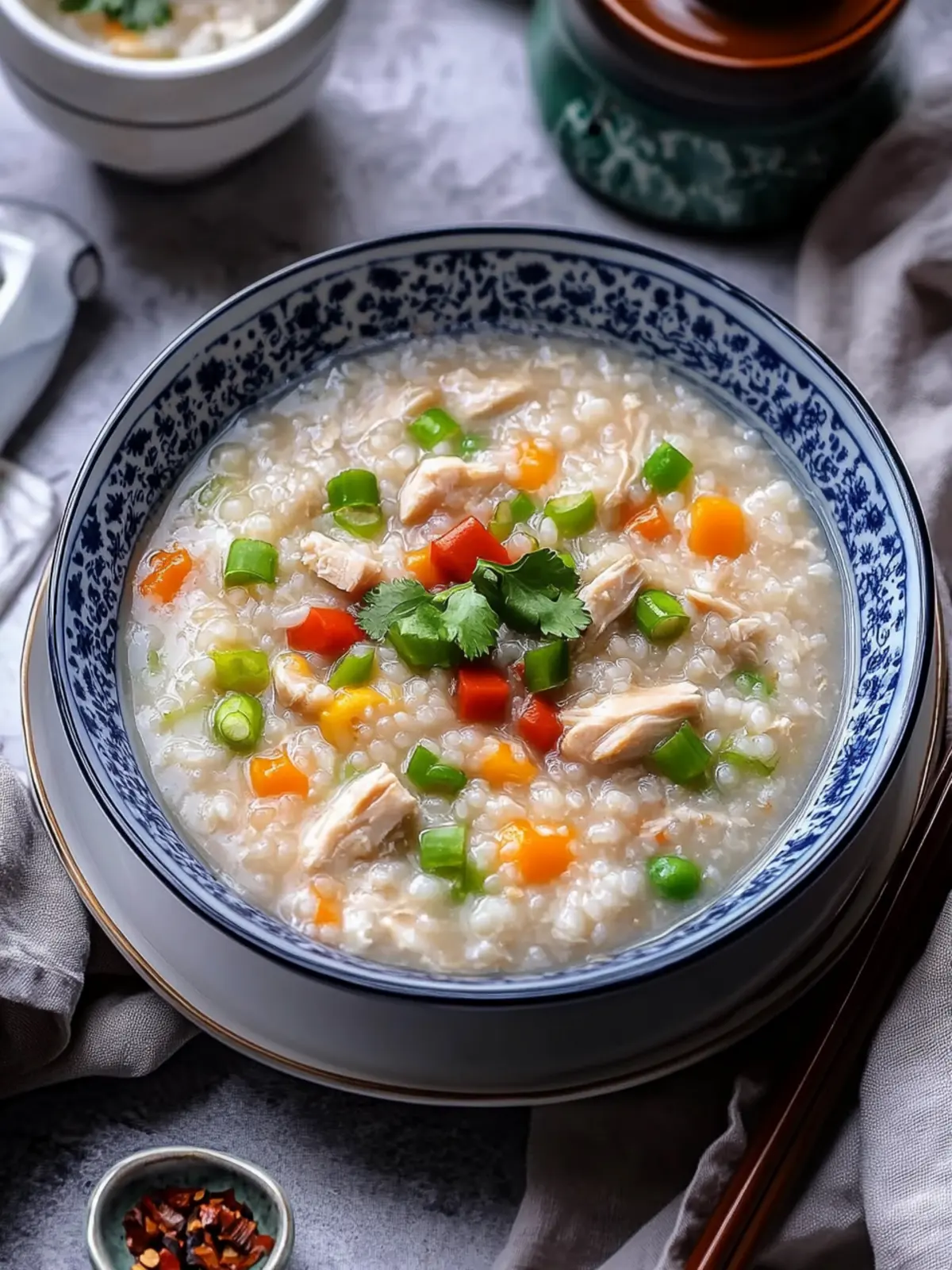 Comforting Chinese Chicken Congee Your New Favorite Dish 2 Chinese Chicken Congee