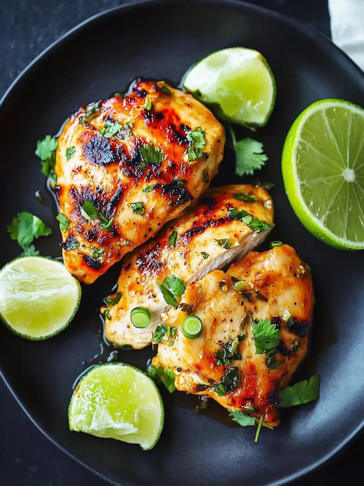 Zesty Chipotle Lime Chicken Thighs for Flavor Lovers 4 Chipotle Lime Chicken