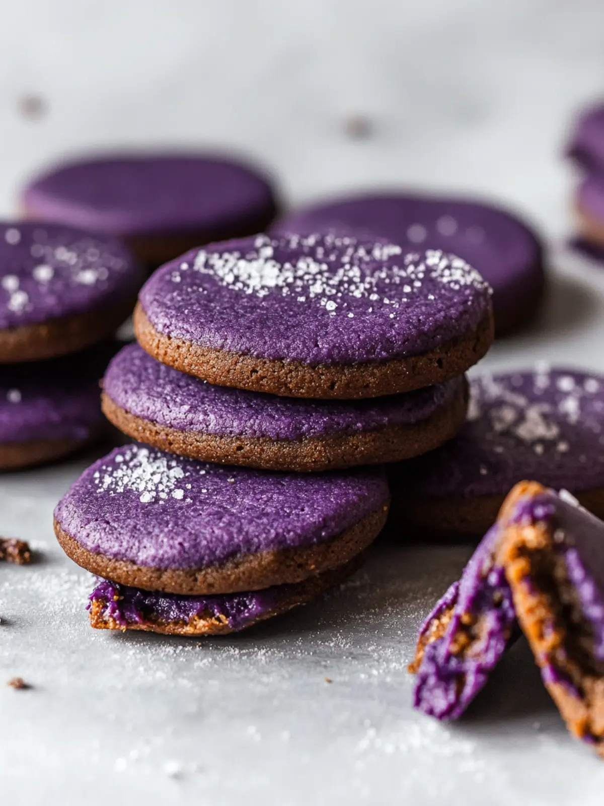 Mouthwatering Vegan Ube Cookies for Sweet Cravings 2 Vegan Ube Cookies