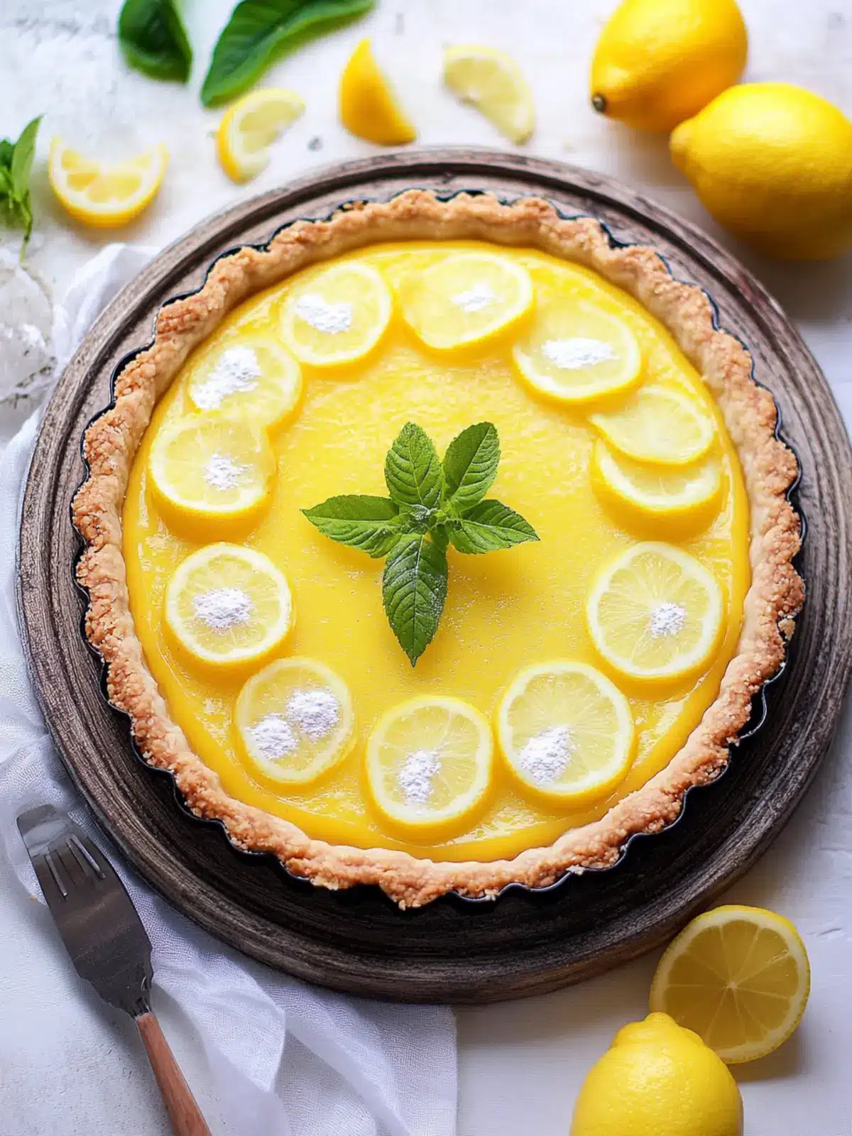 Vegan Lemon Tart