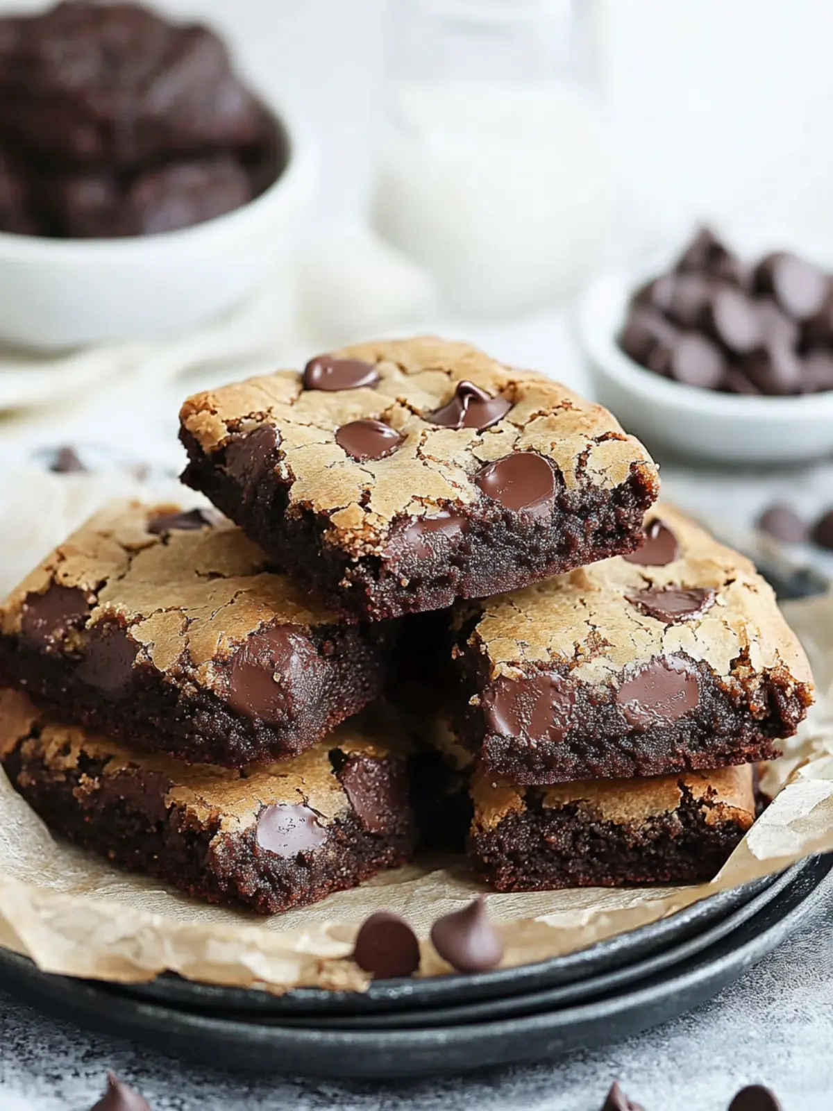Irresistible Homemade Brookies: The Ultimate Brownie Cookies 3 Homemade Brookies (Brownie Cookies)