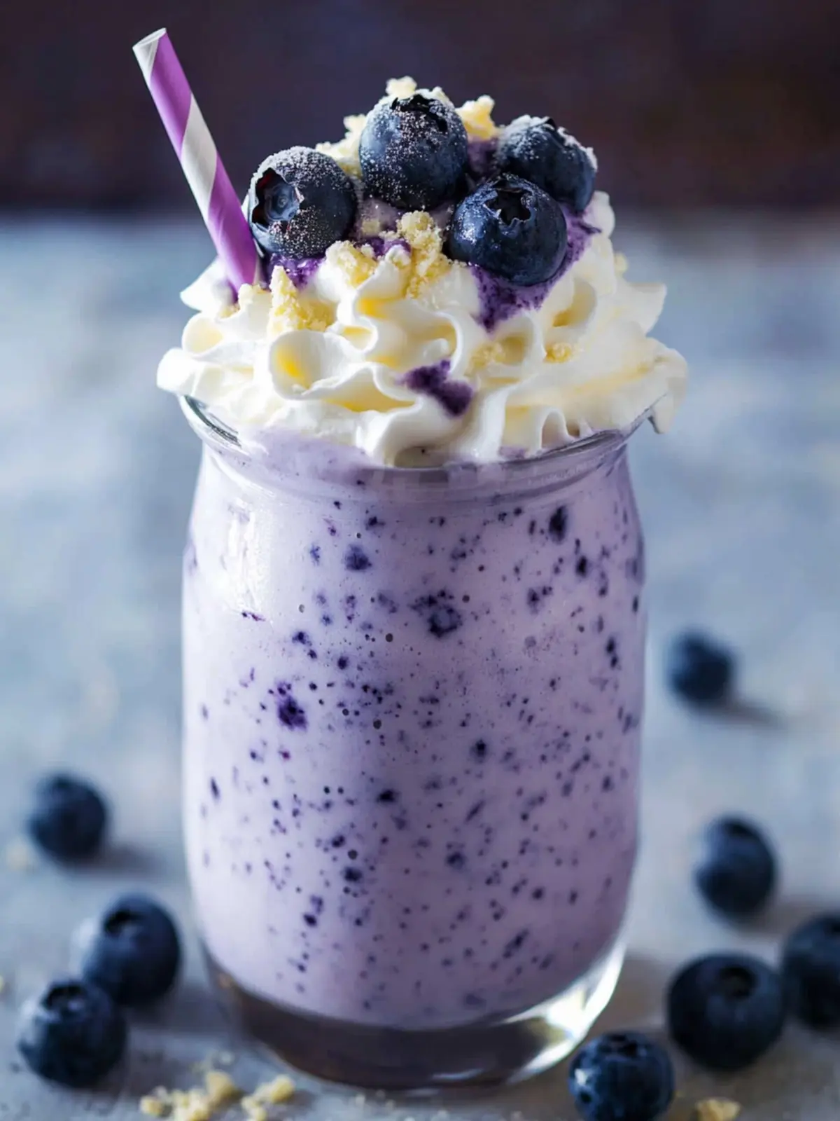 Blueberry Cheesecake Milkshake: Indulge in Sweet Bliss 4 Blueberry Cheesecake Milkshake