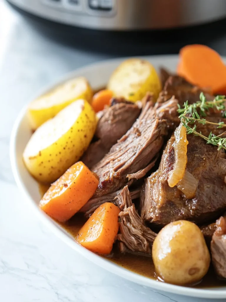 Instant Pot Pot Roast Recipe