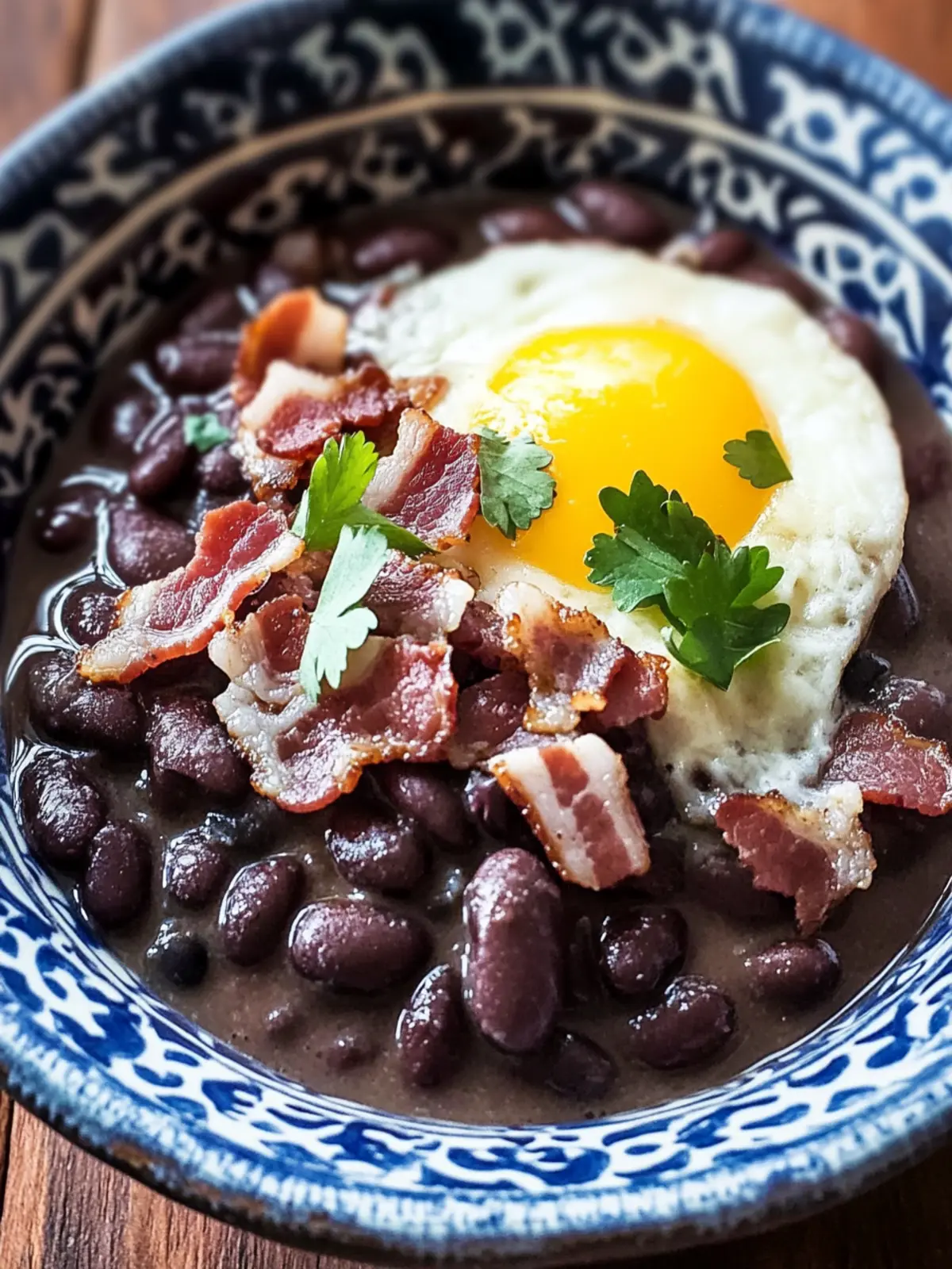 Brazilian Black Beans With Bacon (No Sazón Needed)