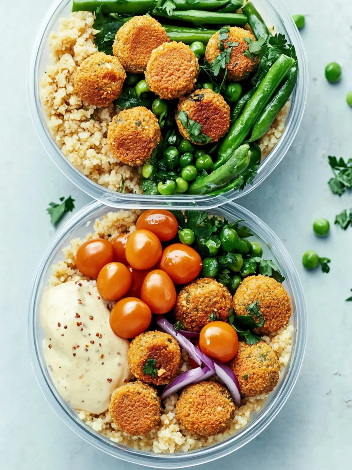 Delicious Disability Month Meal-Prep Falafel Bowls with Tahini 5 Disability Month Meal-Prep Falafel Bowls with Tahini Sauce
