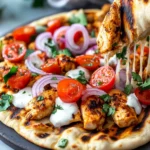Chicken Shawarma Flatbread