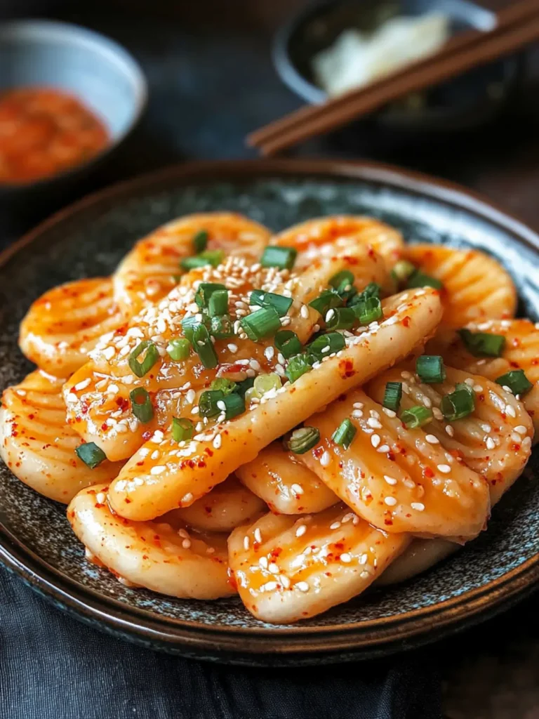 Spicy Korean Rice Cakes