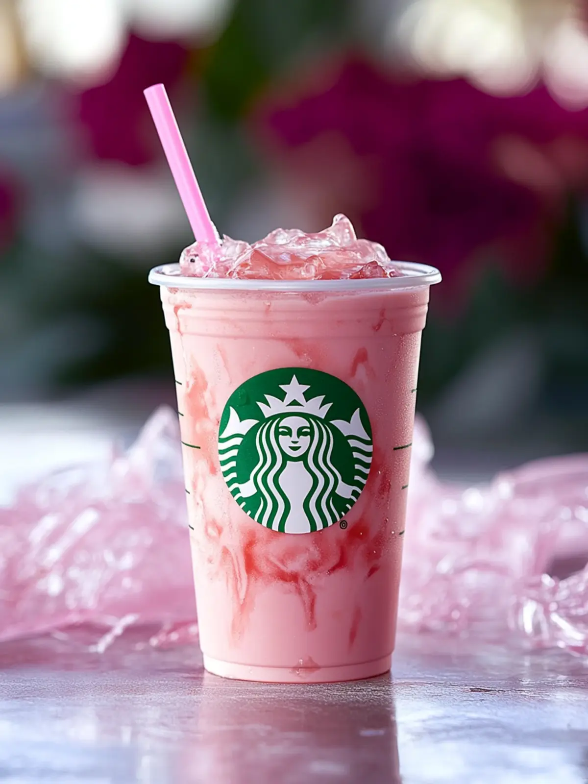 Copycat Starbucks Pink Drink