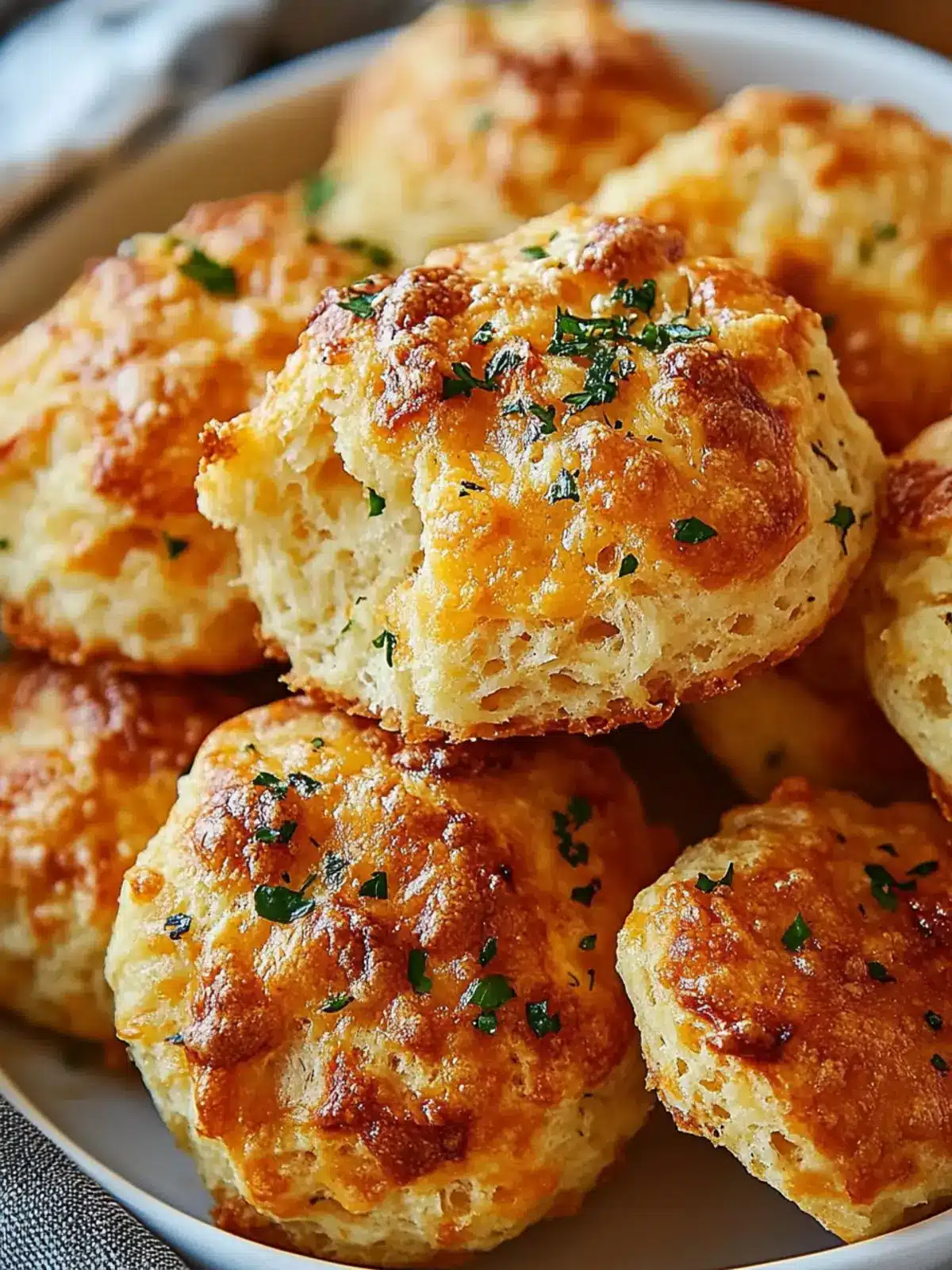 Homemade Red Lobster Cheddar Bay Biscuits