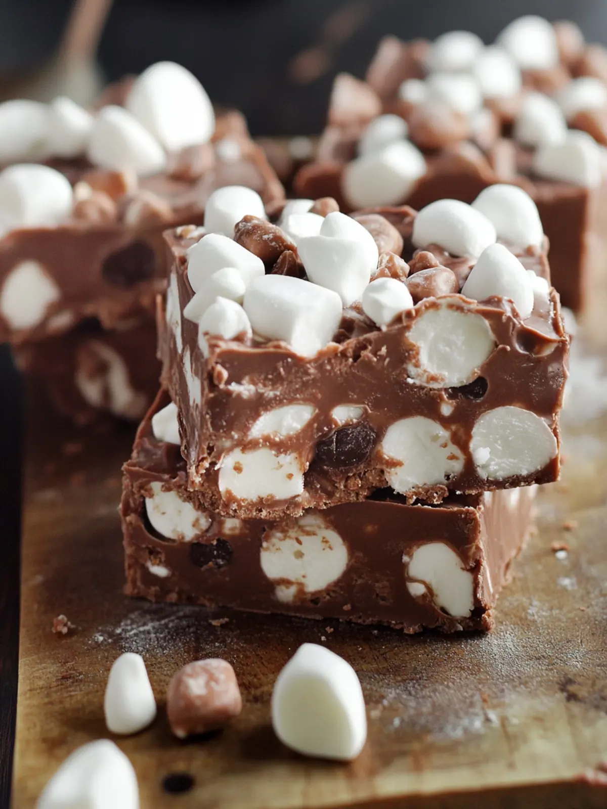 Rocky Road Candy Bars