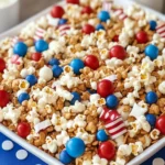 4th of July Red, White, and Blue Popcorn Snack Mix Delight 10 4th of July Red, White, and Blue Popcorn Snack Mix