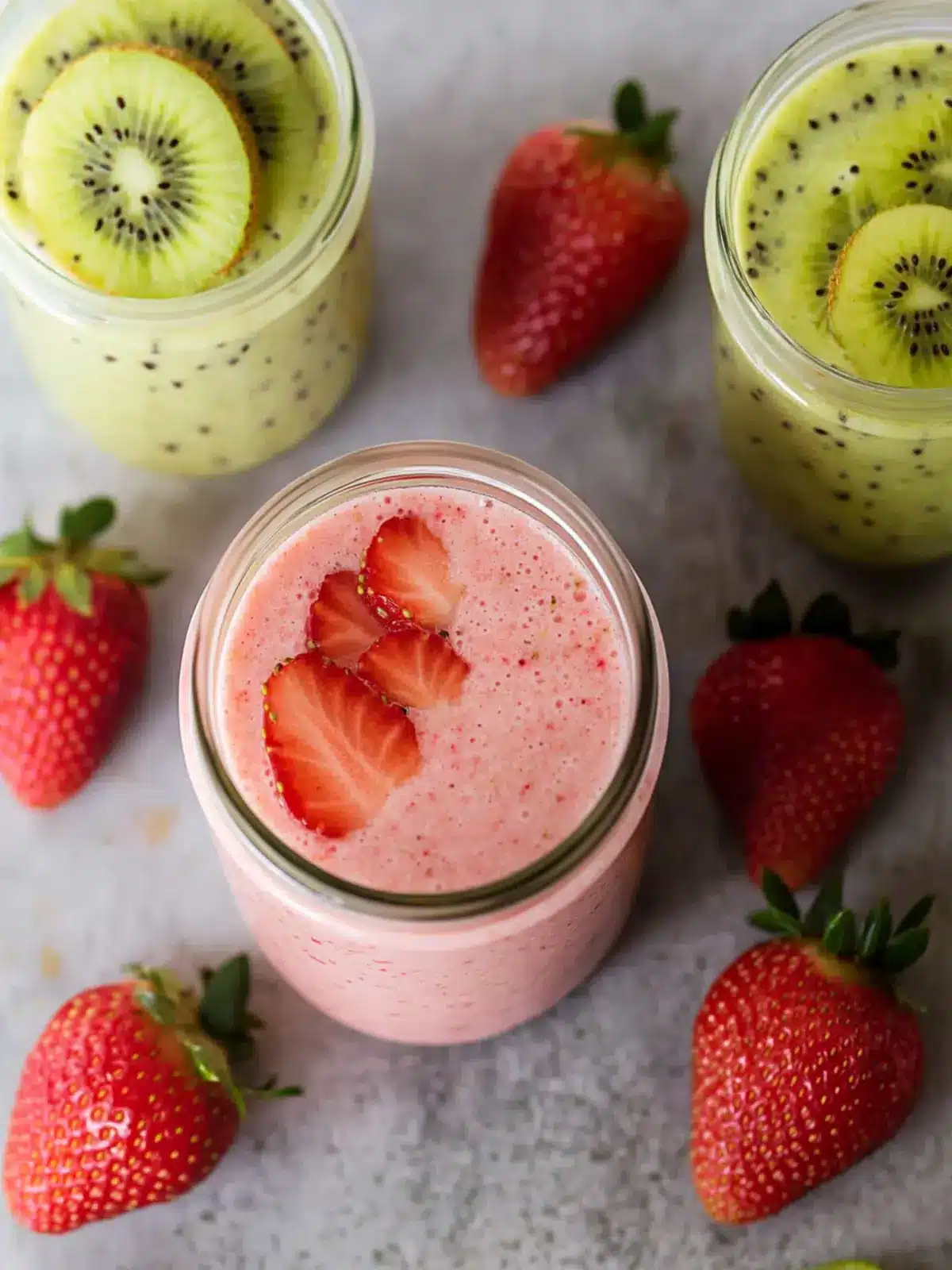 Delicious Strawberry Kiwi Smoothie for a Refreshing Boost 2 Strawberry Kiwi Smoothie