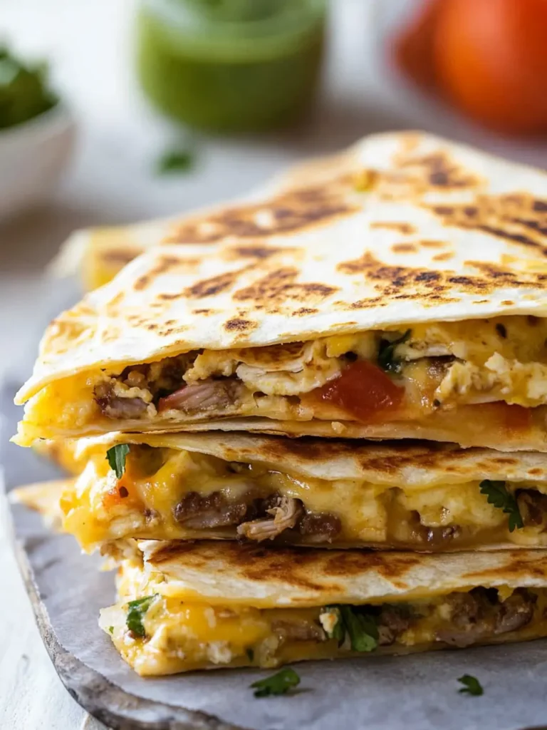Breakfast Quesadillas