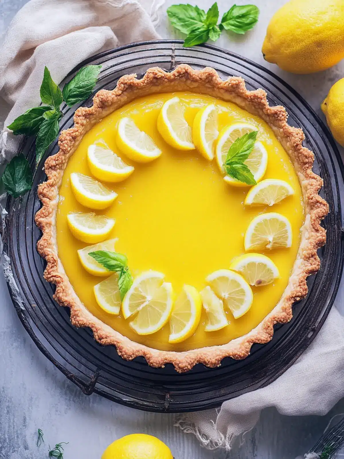 Vegan Lemon Tart