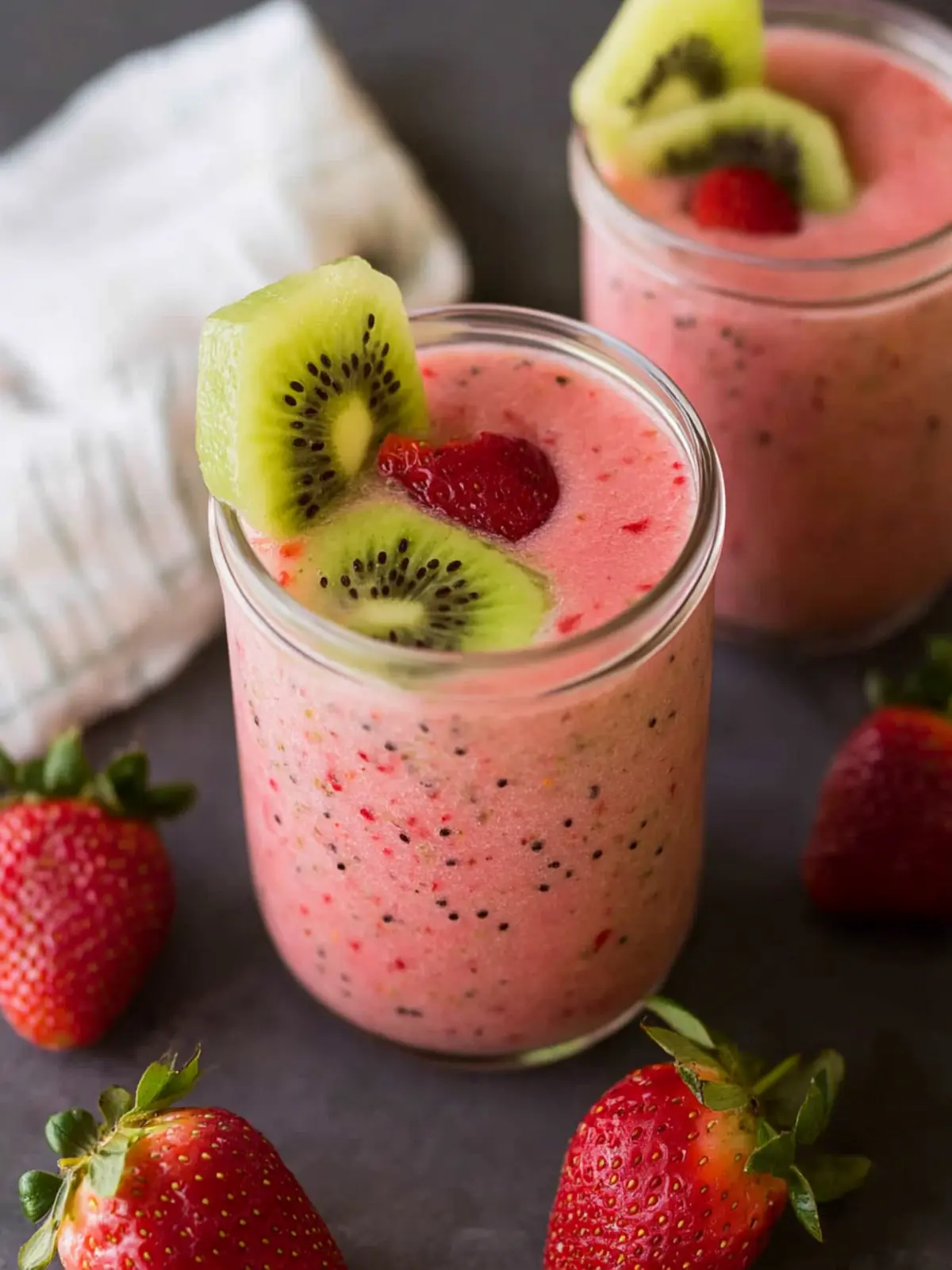 Delicious Strawberry Kiwi Smoothie for a Refreshing Boost 3 Strawberry Kiwi Smoothie