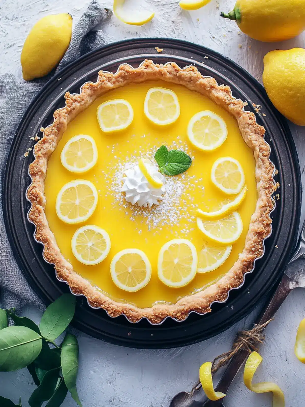 Vegan Lemon Tart
