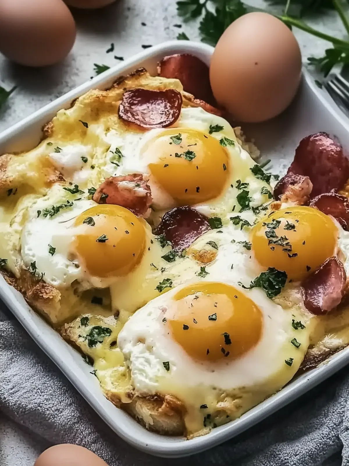 Heavenly Eggs Benedict Casserole: Easy Comfort Food Delight 4 Eggs Benedict Casserole