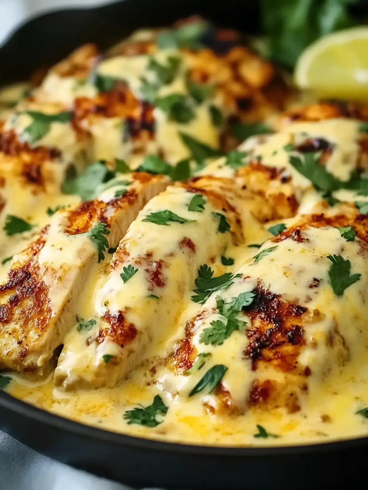 Mexican Chicken with Cheese Sauce: A Creamy Delight! 4 Mexican Chicken with Cheese Sauce
